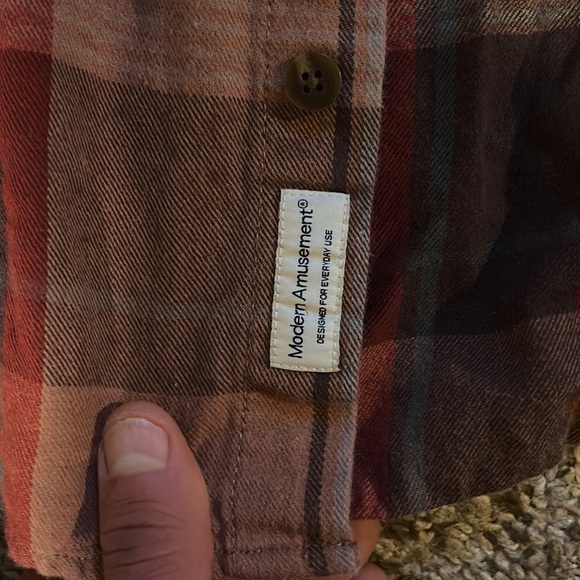 Modern amusement vintage flannel - Picture 3 of 4